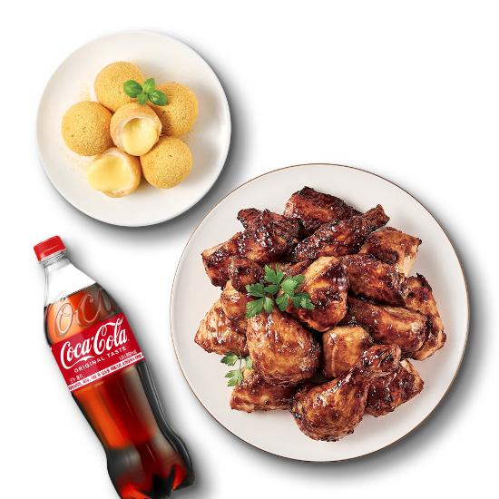 갈비천왕+콰트로모짜치즈볼+콜라1.25L