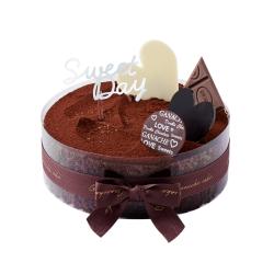 진한 가나슈케이크