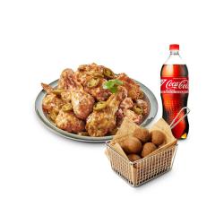 고추마요 치킨+블랙치즈볼(5구)+콜라 1.25L