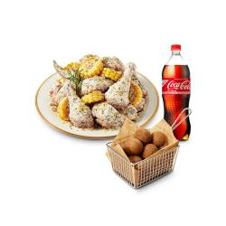 콘소메이징+블랙치즈볼(5구)+콜라 1.25L