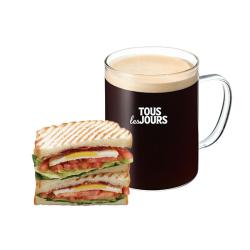 B.E.L.T.샌드위치+아메리카노(HOT_regular)