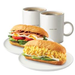 사이좋게 우리둘이(햄&에그반미+치즈에그마요반미+아메리카노(R) 2잔)