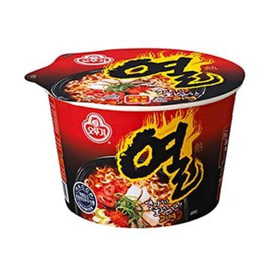 CU 오뚜기)열라면컵