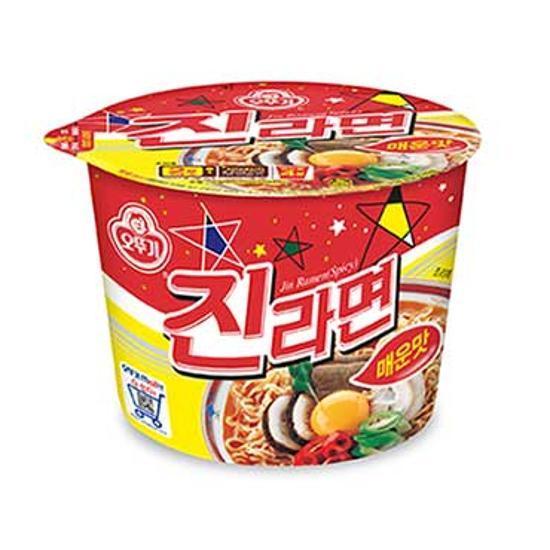 CU 오뚜기)진라면매운컵