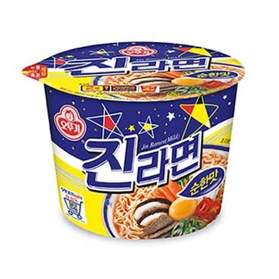 CU 오뚜기)진라면순한컵