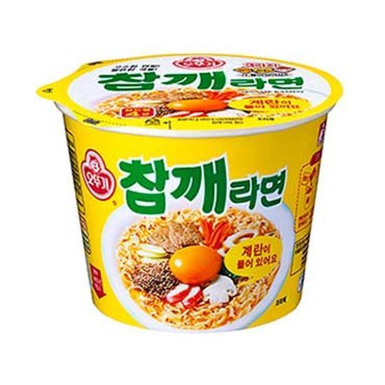 CU 오뚜기)참깨라면컵