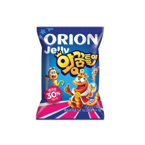 CU 오리온)왕꿈틀이젤리67g