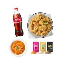 콰삭톡+분모자 로제 떡볶이+콜라1.25L