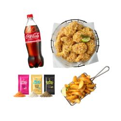 콰삭톡+웨지감자+콜라1.25L