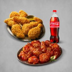 황금올리브치킨+BBQ 양념치킨+콜라1.25L