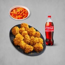 황금올리브치킨(순살)+떡볶이+콜라1.25L