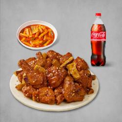 맵소디+떡볶이+콜라1.25L