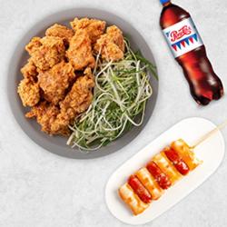 순살오리엔탈파닭치킨+네네소떡+콜라(1.25L)