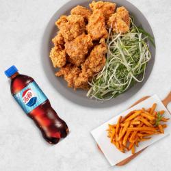 순살오리엔탈파닭치킨+콜라(1.25L)+감자