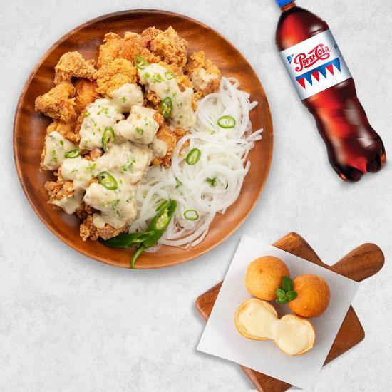 순살청양마요치킨+네네볼+콜라(1.25L)