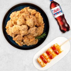 순살치즈스노윙치킨+네네소떡+콜라(1.25L)