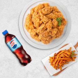 순살후라이드치킨+콜라(1.25L)+감자