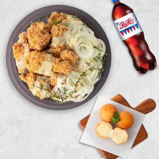 코찡마요치킨+네네볼+콜라(1.25L)