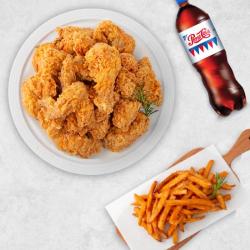 후라이드치킨+콜라(1.25L)+감자