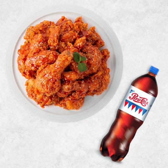 양념치킨+콜라(1.25L)