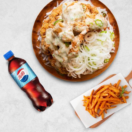 청양마요치킨+감자+콜라(1.25L)