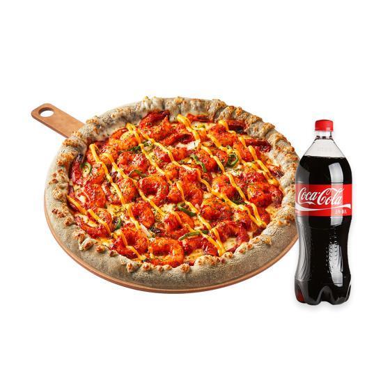 쉬림플렉스피자 L + 콜라 1.25L