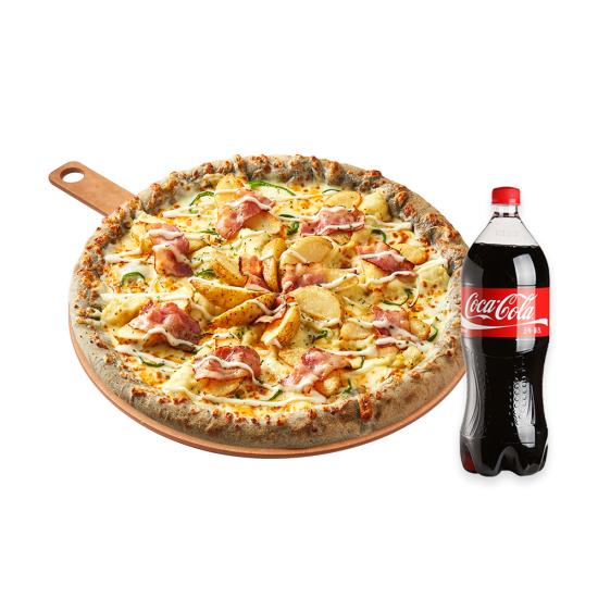 화이트포테이토피자 L + 콜라 1.25L