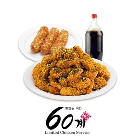 크크크순살/포테이토치즈스틱/콜라1.25L