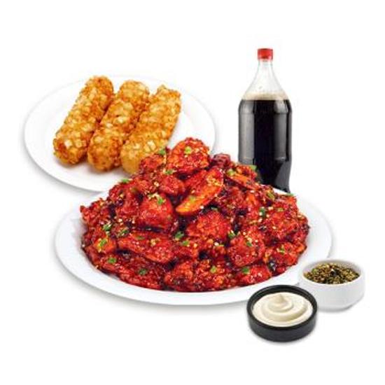 푸하핫순살/포테이토치즈스틱/콜라1.25L