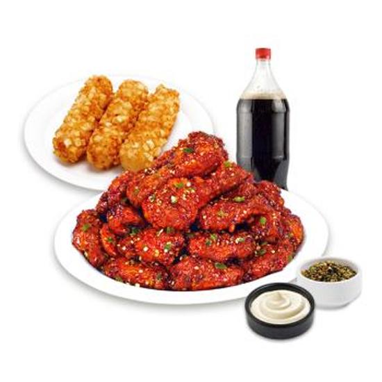 푸하핫치킨/포테이토치즈스틱/콜라1.25L