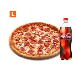 페퍼로니(오리지널) L + 콜라 1.25L