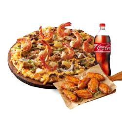 블랙타이거 슈림프(오리지널) L + 웨스턴 핫 윙 + 콜라 1.25L