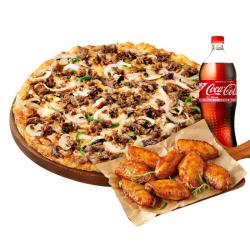 리얼불고기(오리지널) L + 웨스턴 핫 윙 + 콜라 1.25L