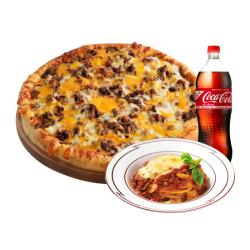 필라델피아 치즈 스테이크(오리지널) L + 뉴치볼 + 콜라 1.25L