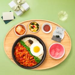 [본죽&비빔밥] 돌솥 낙지김치비빔밥