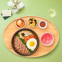 [본죽&비빔밥] 돌솥 참치야채비빔밥