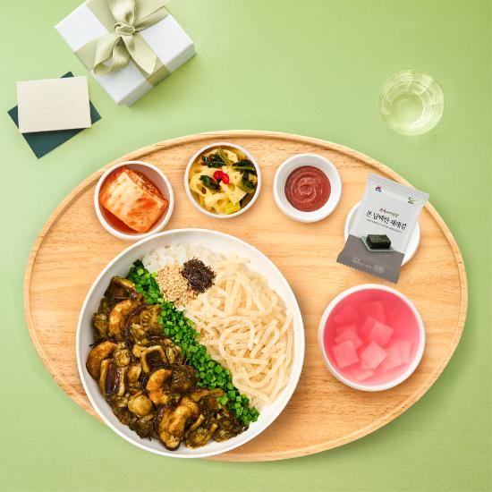 [본죽/비빔밥] 전복내장해물비빔밥