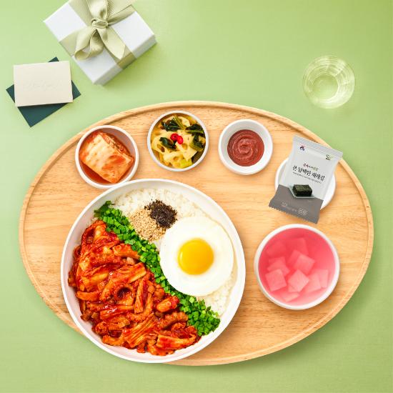 [본죽/비빔밥] 낙지김치비빔밥