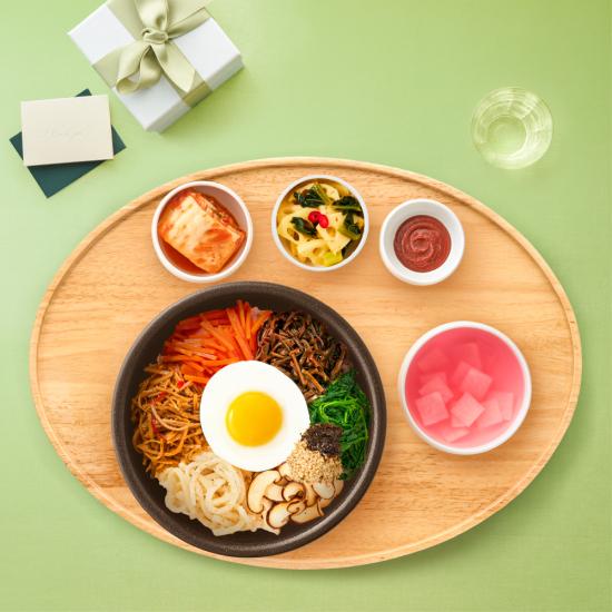 [본죽/비빔밥] 돌솥 6가지나물비빔밥