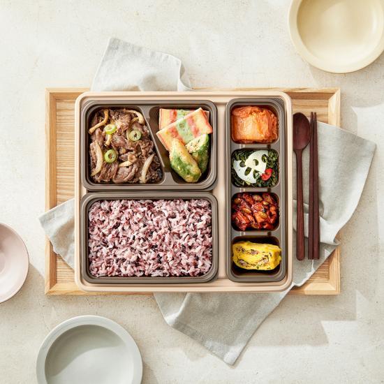[건강집밥] 버섯소불고기 반상