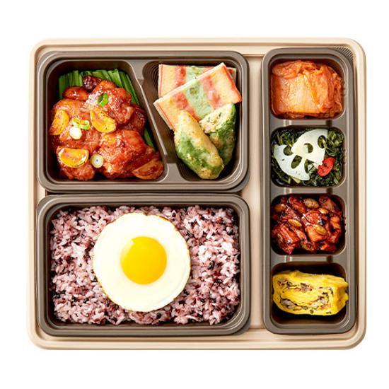 [건강집밥] 숯불닭구이 반상