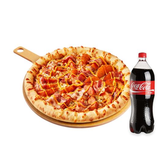 레드핫포테마요피자 L + 콜라 1.25L