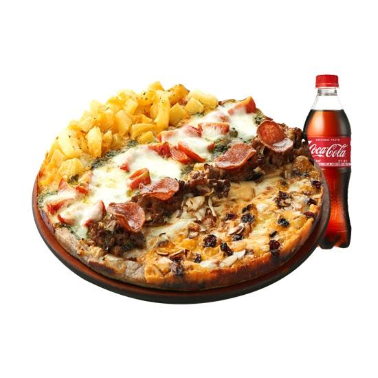 꿈을피자 R + 코카콜라 500ml