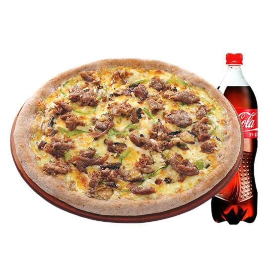 불고기피자 L + 코카콜라 1.25L