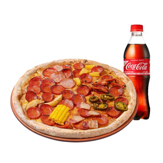 페페로니팔자피자 R + 코카콜라500ml