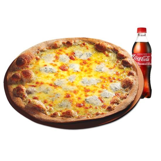 고르곤졸라피자 R + 코카콜라 500ml