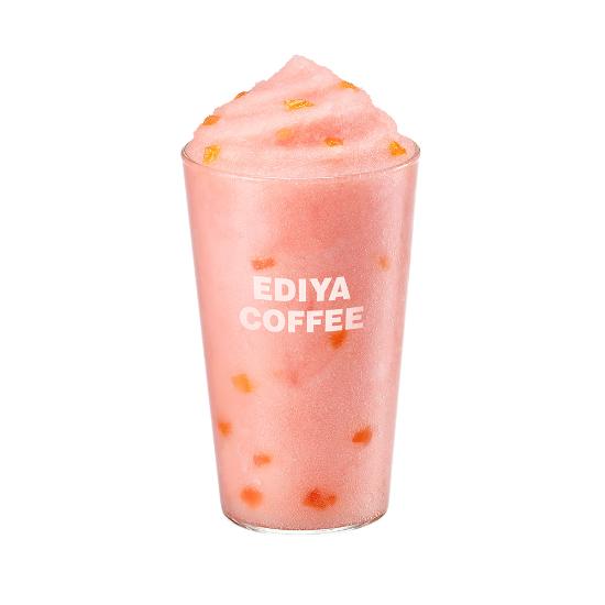 [이디야커피] (EX)ICED 꿀복숭아 플랫치노