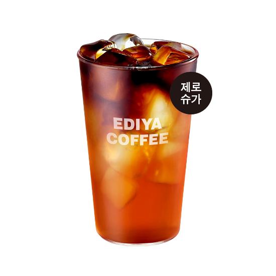 [이디야커피] (L)ICED 제로슈가 아샷추복숭아