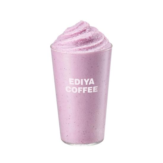[이디야커피] (L)ICED 블루베리 요거트 플랫치노