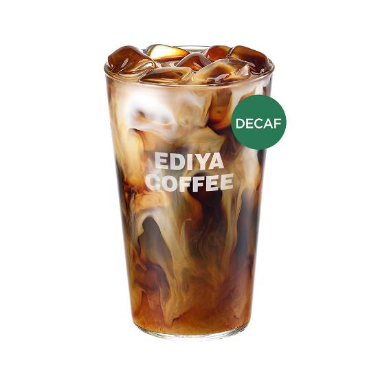 [이디야커피] 디카페인 (EX)ICED 콜드브루 라떼